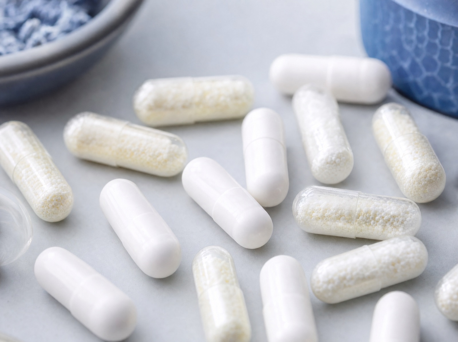 Two-piece capsules
