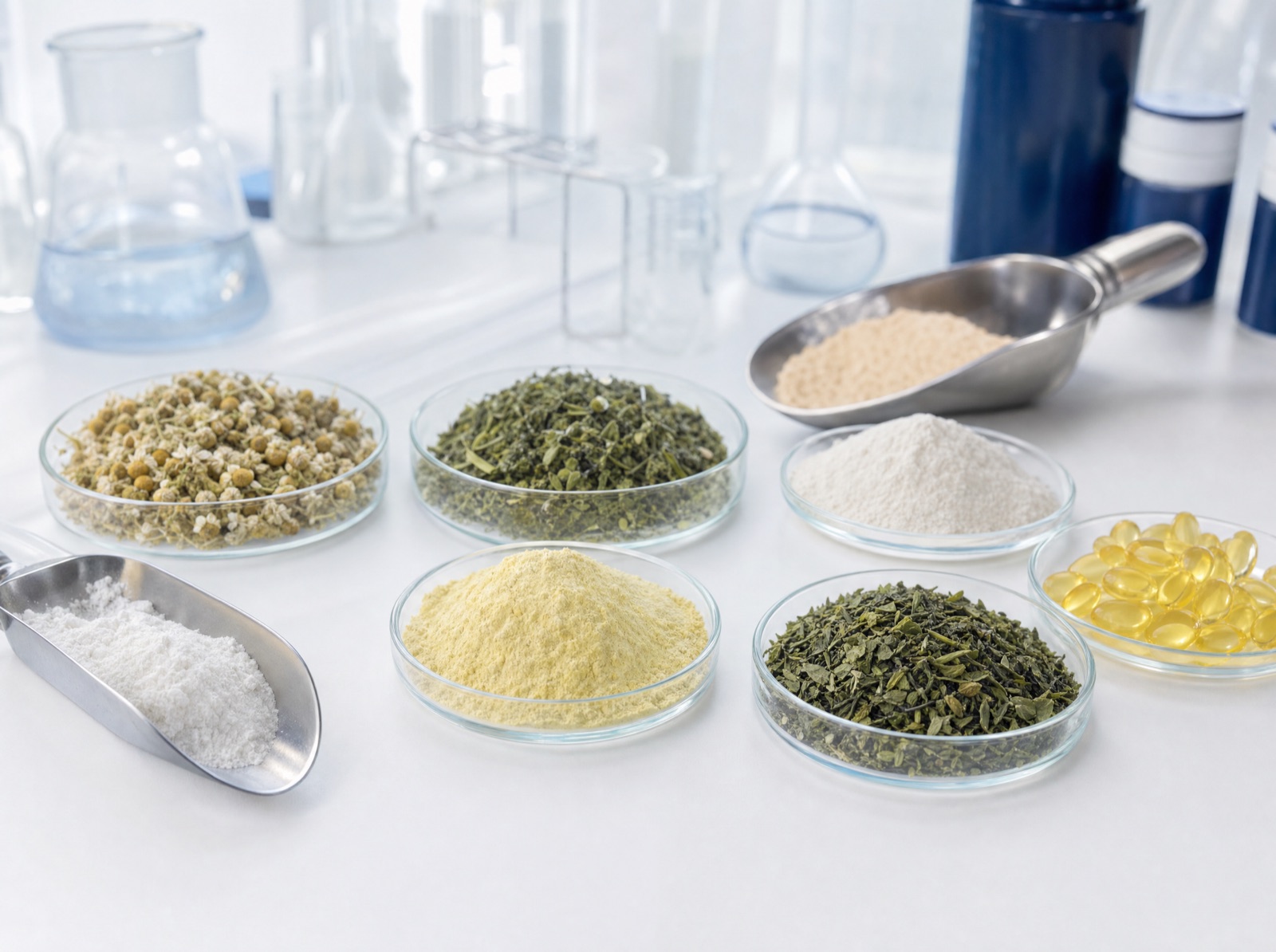 Supplement raw materials and botanicals